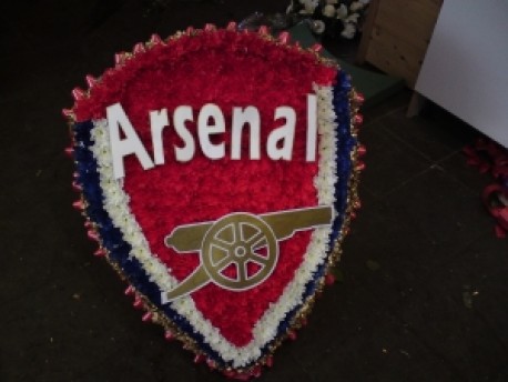 Arsenal funeral tribute